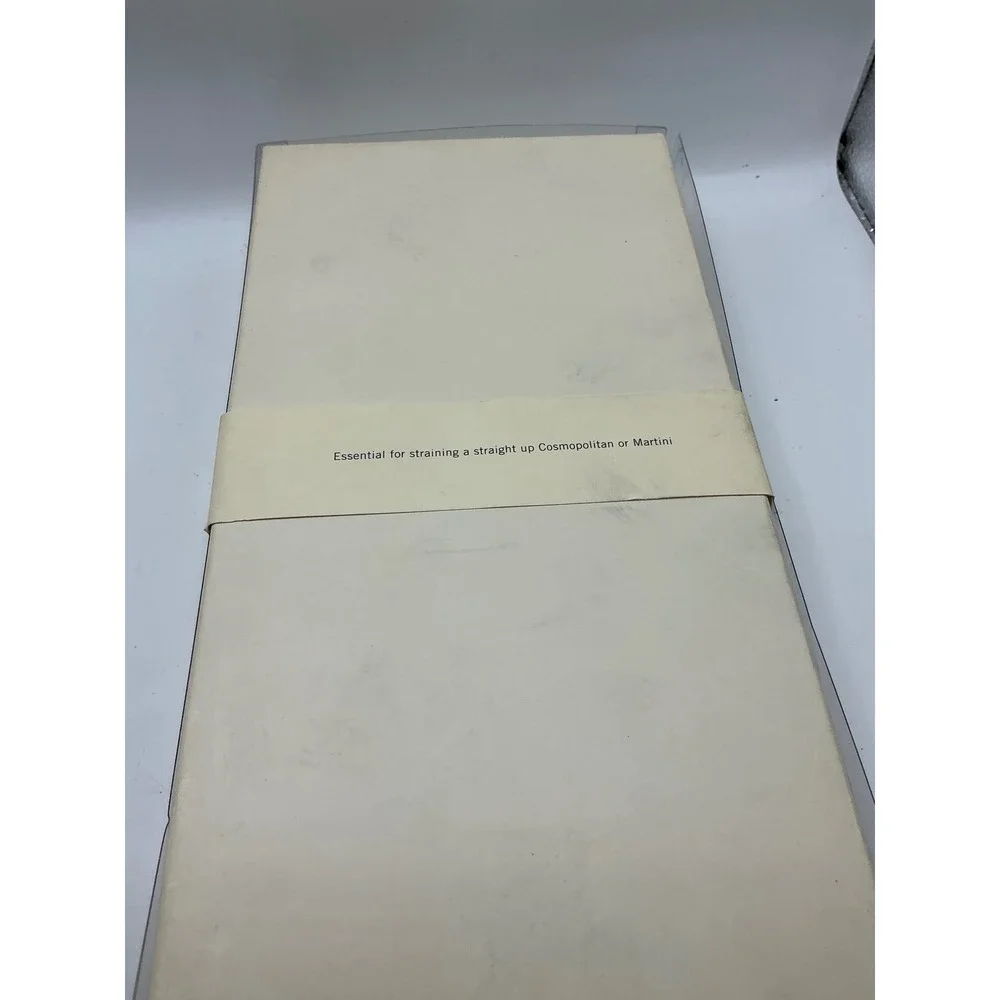 Pottery Barn Essential Cocktail Strainer Stainless Steel Hawthorne Bar Tool
